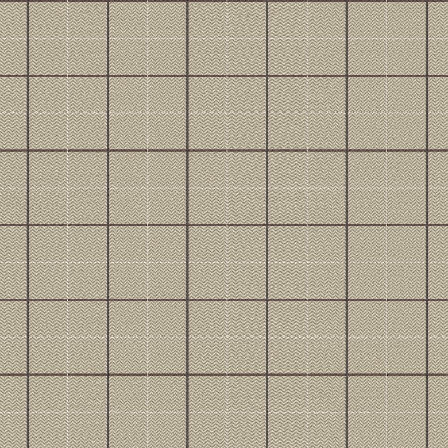 Sample - 4211-83514 | Private Reserve, Tattersall Brown Plaid - Ronald Redding Wallpaper