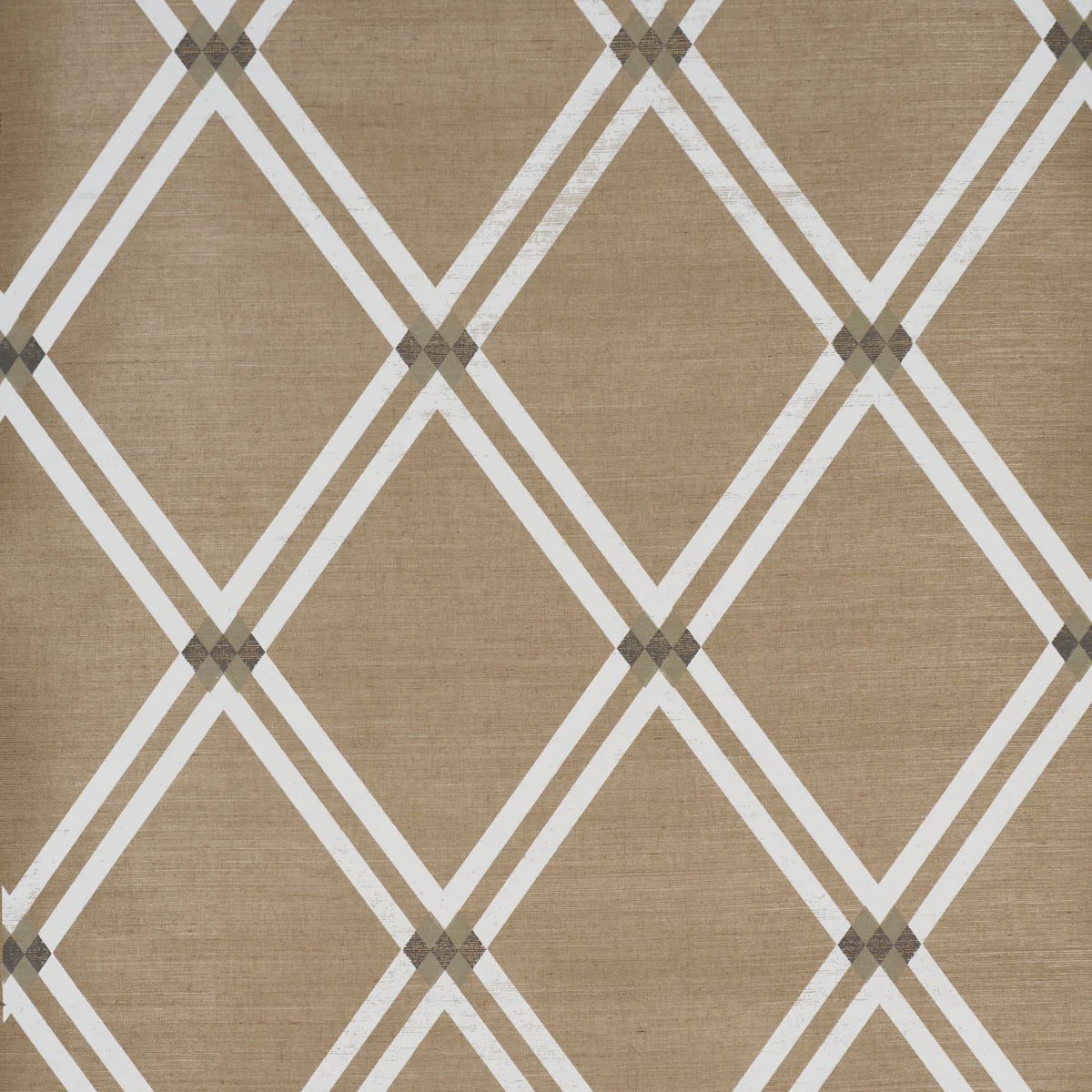 Sample - 5016541 | Asolo Sisal, Sepia - Schumacher Wallpaper