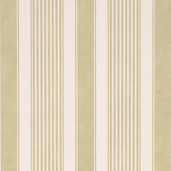 Sample - 5018146 | Summerville Stripe, Celery - Schumacher Wallpaper