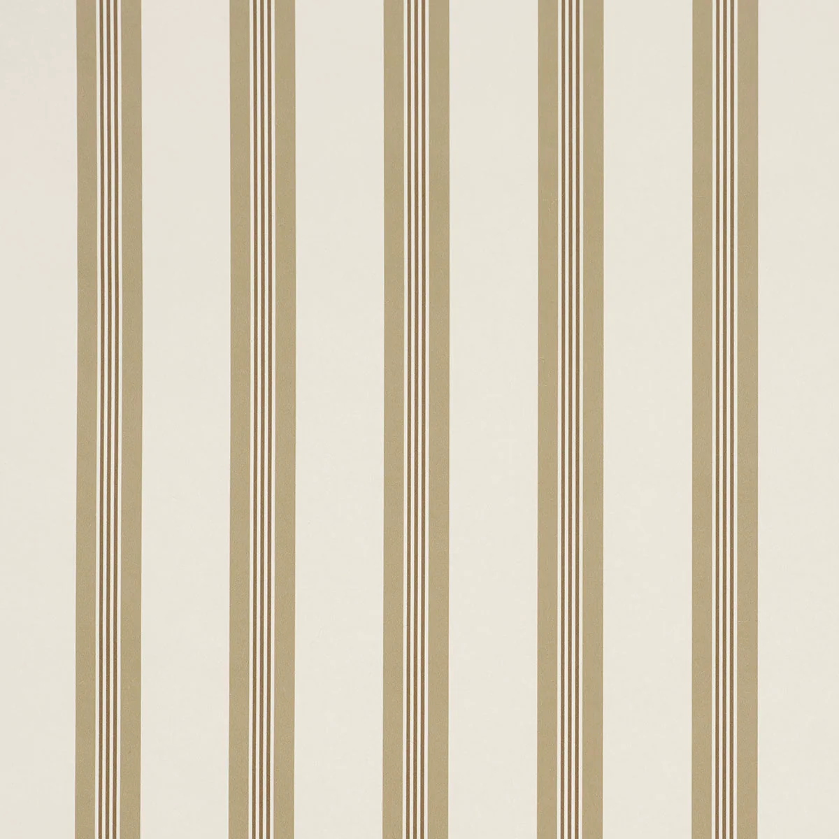 Sample - 5018173 | Chatham Stripe, Driftwood - Schumacher Wallpaper