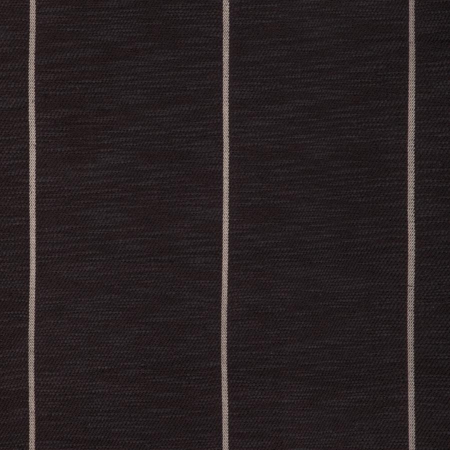 Sample - 6024108.6.0 | Tent Stripe, Chocolate - Donghia Fabric