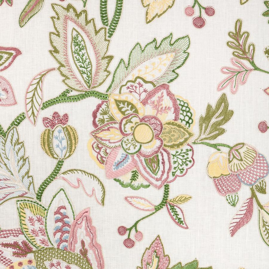 Sample - 8025118.73.0 | Sierre Emb, Grand Voyage - Brunschwig & Fils Fabric