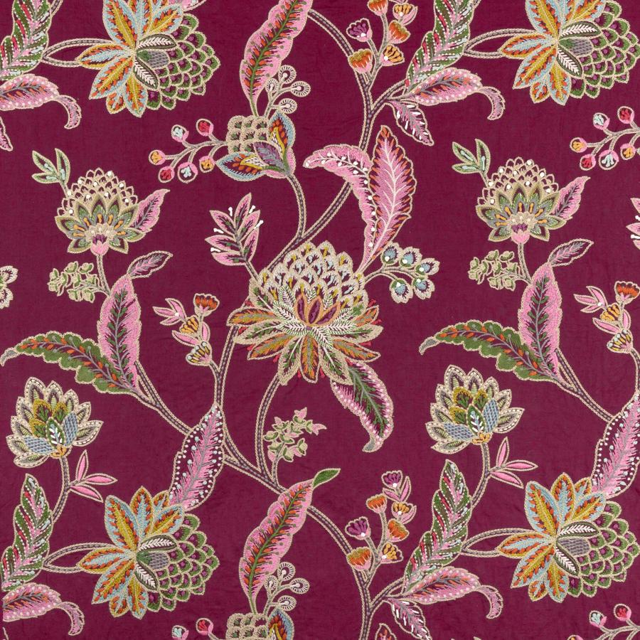Sample - 8025122.710.0 | Tropez Emb, Grand Voyage - Brunschwig & Fils Fabric
