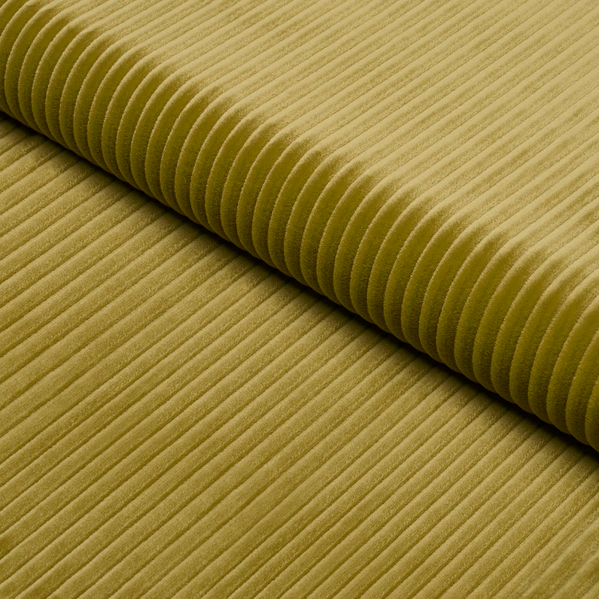 Sample - 80458 | Wyatt Corduroy, Chartreuse - Schumacher Fabric