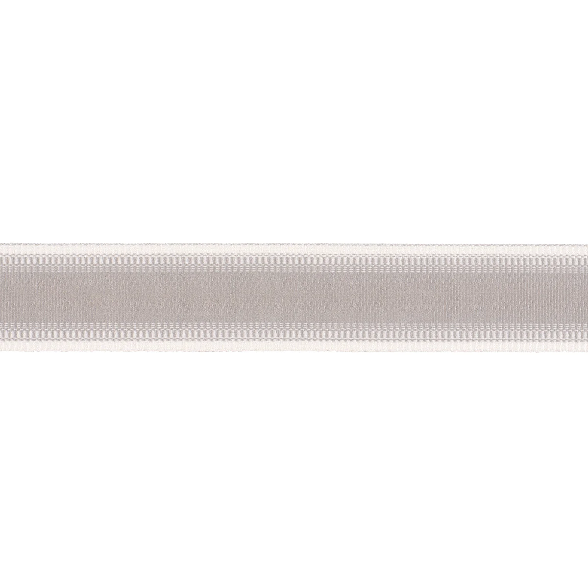 Sample - 86174 | Belton Tape Narrow, Grey - Schumacher Trim