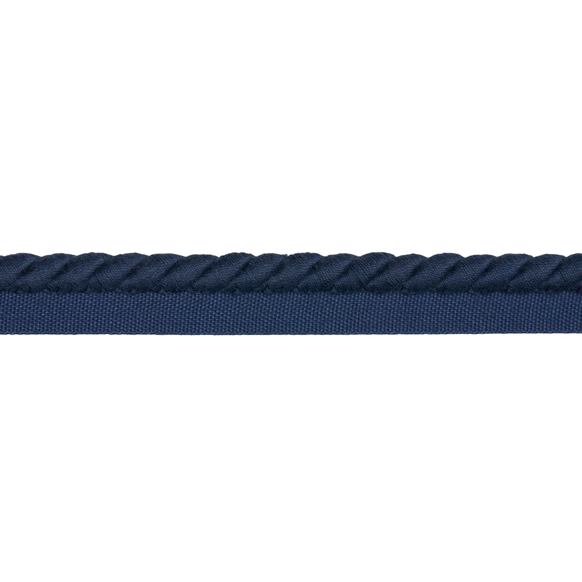 Sample - 86515 | Henley Cotton Cord, Navy - Schumacher Trim