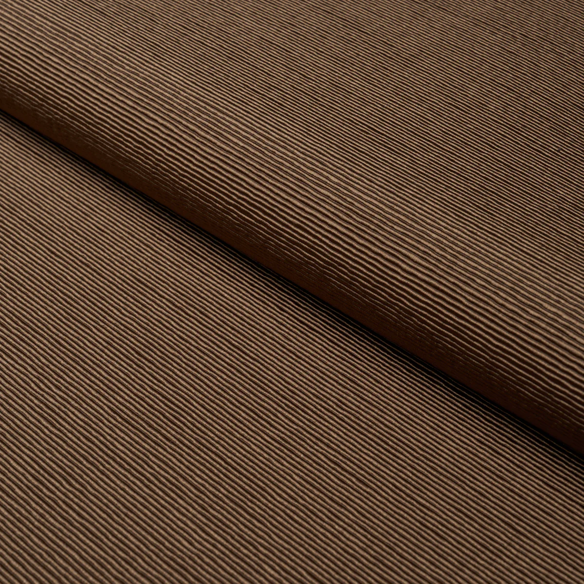 Sample - 87072 | Eisenhower Faille, Brown - Schumacher Fabric