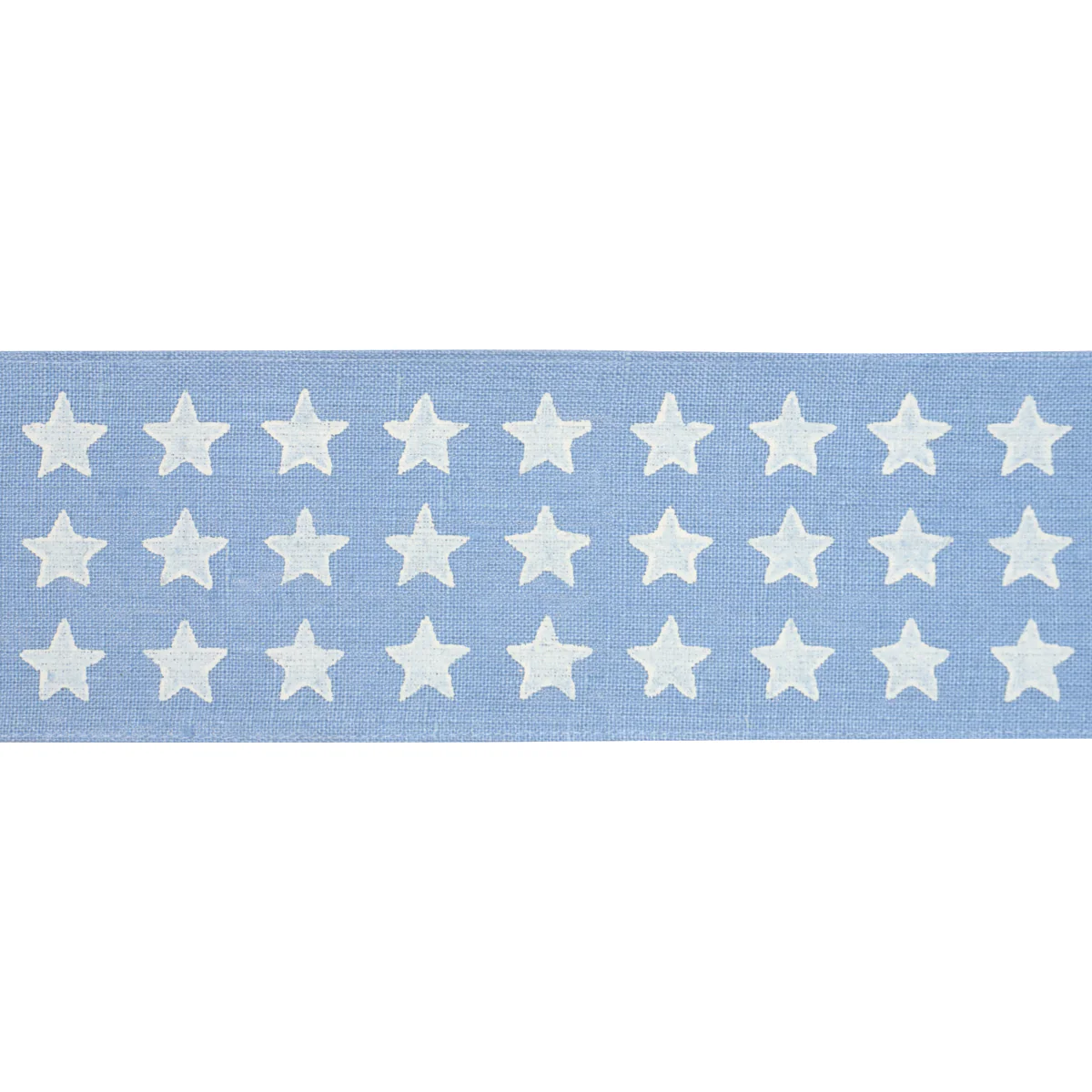 Sample - 87560 | Astra Block Print Tape, Sky - Schumacher Trim