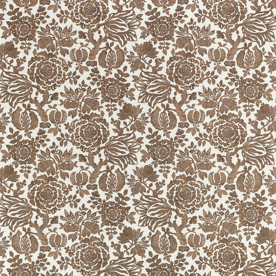 Sample - Af10732 | Sigourney, Brown - Anna French Fabric