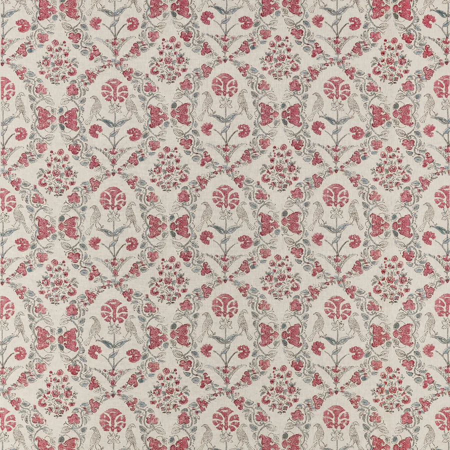 Sample - Af10736 | Paloma, Red - Anna French Fabric