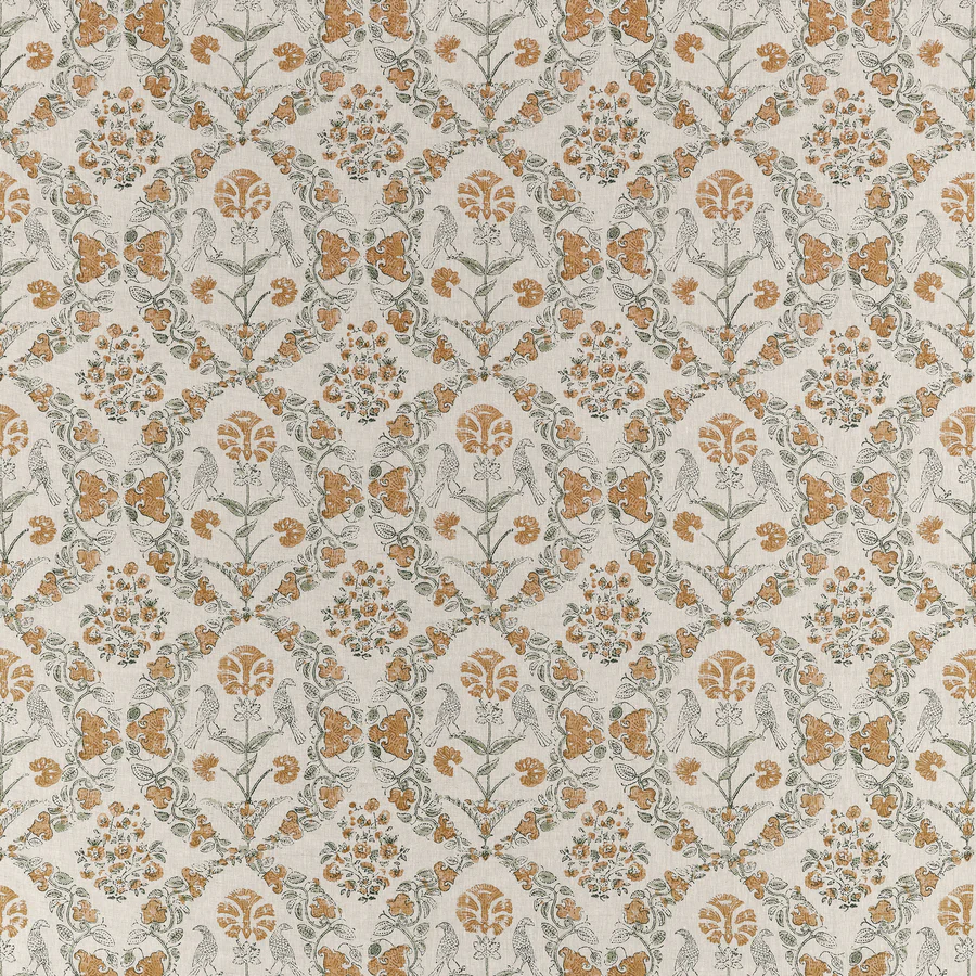 Sample - Af10737 | Paloma, Gold - Anna French Fabric