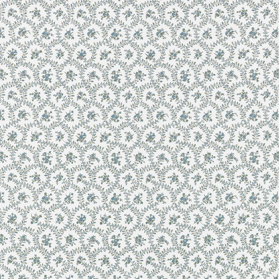 Sample - Af10763 | Juliette Trail, Blue And Green - Anna French Fabric