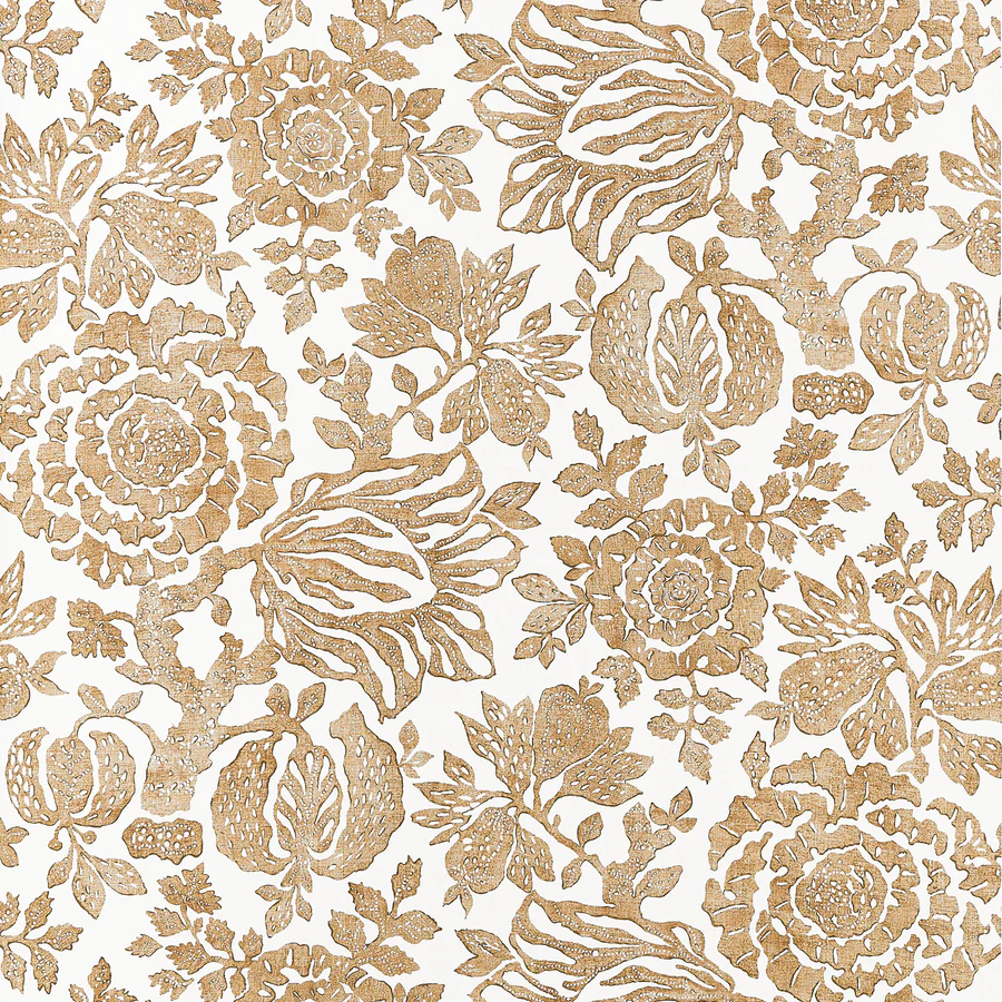 Sample - At10731 | Sigourney, Gold - Anna French Wallpaper