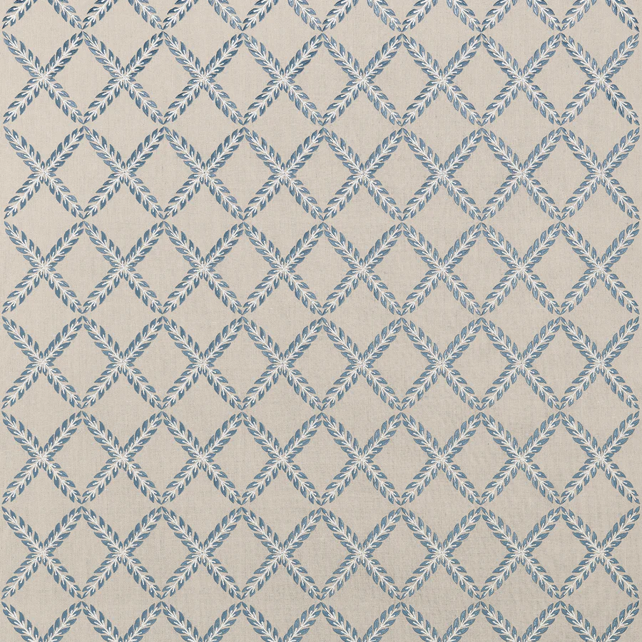 Sample - Aw10745 | Halifax Embroidery, Mineral - Anna French Fabric