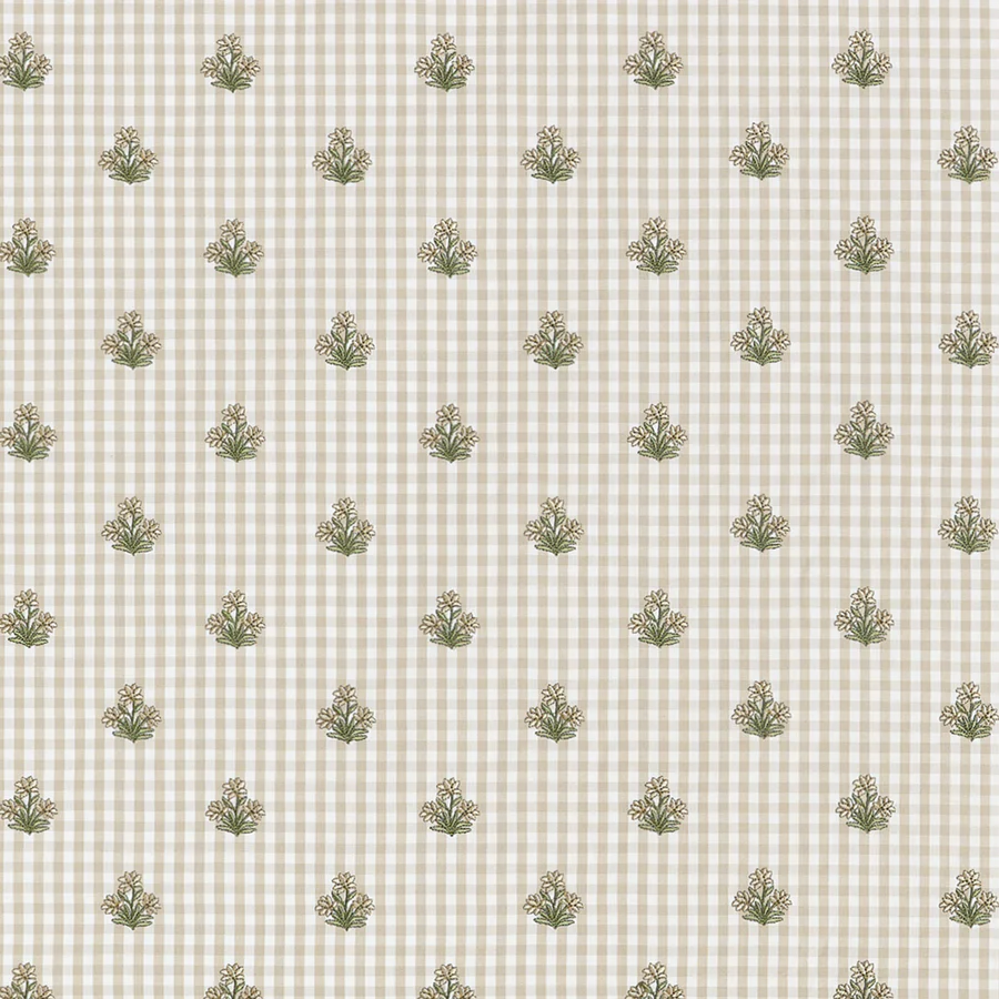 Sample - Aw10758 | Sue Belle Embroidery, Beige - Anna French Fabric