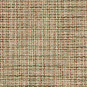 Sample - Old World Weavers Fabric - BIFAYE0005, Faye Olive Coral