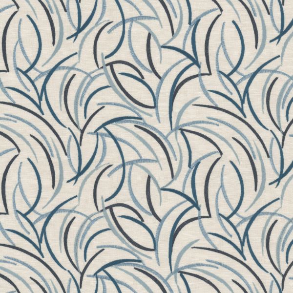 Sample - Stout Fabric - Bonsai 2 Lake, Multipurpose Embroideries