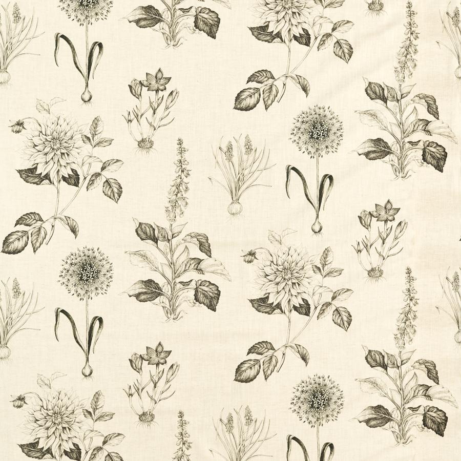 Sample - F1738/02.Cac.0 | Roseraie, Secret Garden - Clarke And Clarke Fabric