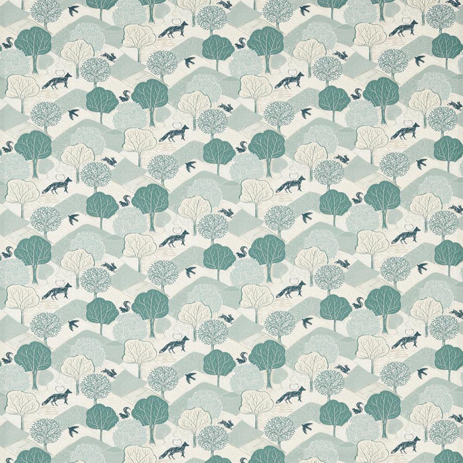 Sample - F1783/02.Cac.0 | Kielder, Montage Ii - Clarke And Clarke Fabric