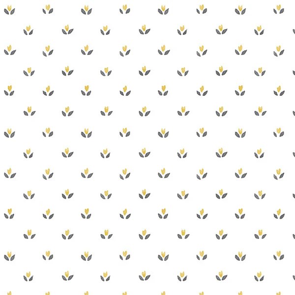 Sample - Fk34403 | Fresh Kitchens 5, Yellow Floral - Norwall Wallpaper
