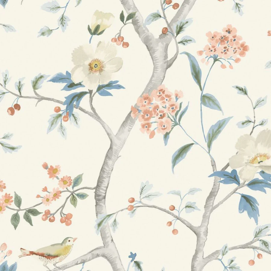 Sample - LN11101 | Southport Floral Trail - Lillian August Wallpaper