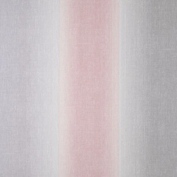 Sample - M1642 Brewster Wallpaper, Kirby Pink Stripe Medley