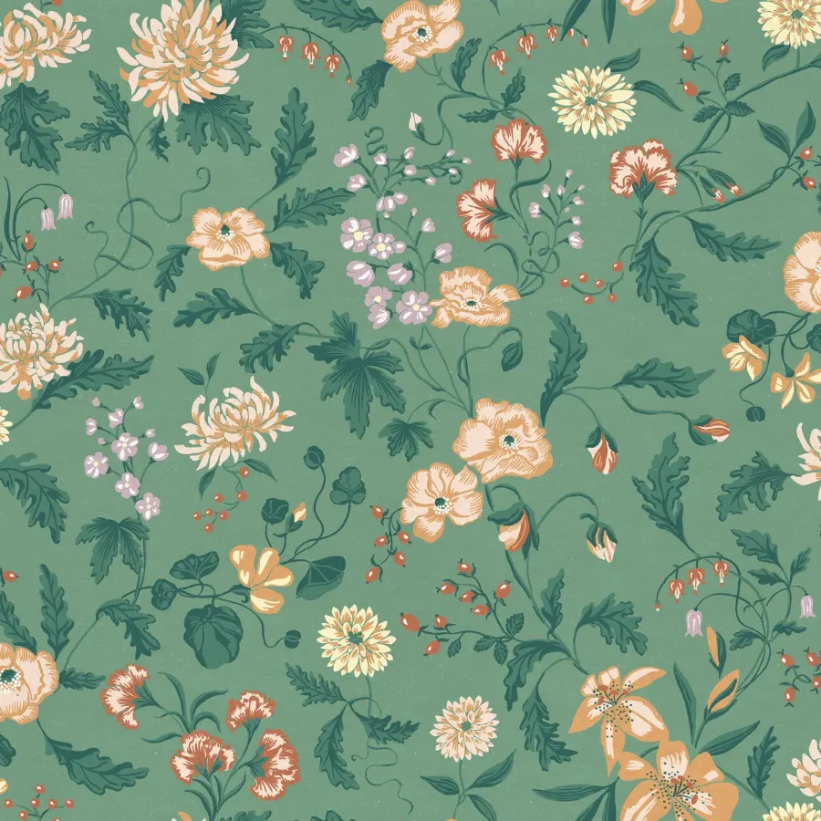 Sample - S10173 | Suzanne Emerald - Sandberg Mural