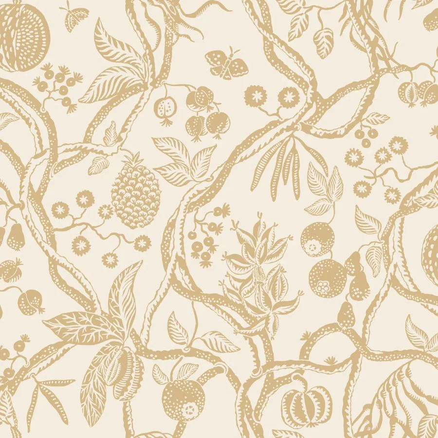 Sample - S10616 | Tree Of Life, Honey - Sandberg Wallpaper