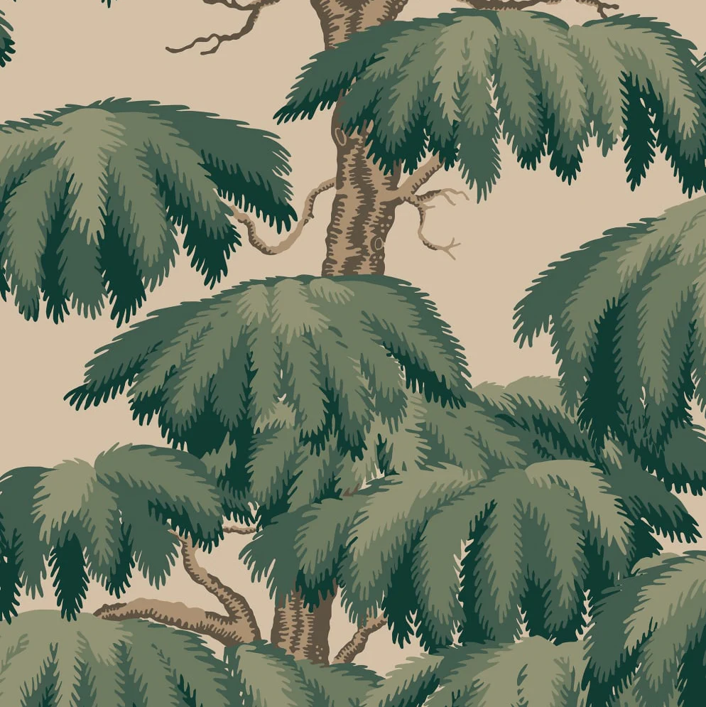 Sample - S10662 | Alba, Emerald - Sandberg Wallpaper
