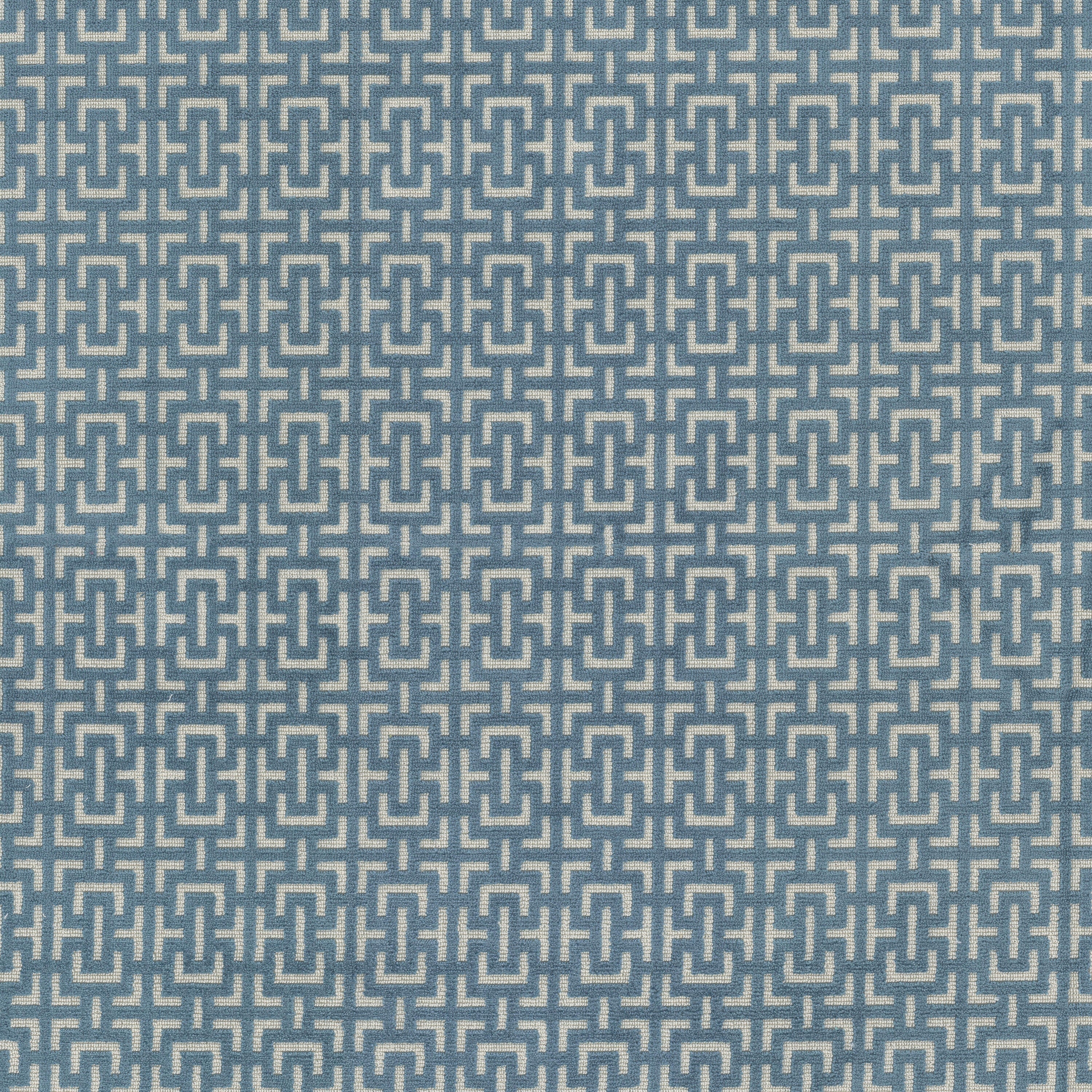 Sample - Stout Fabric - Vertical 2 Wedgewood, Upholstery Chenille