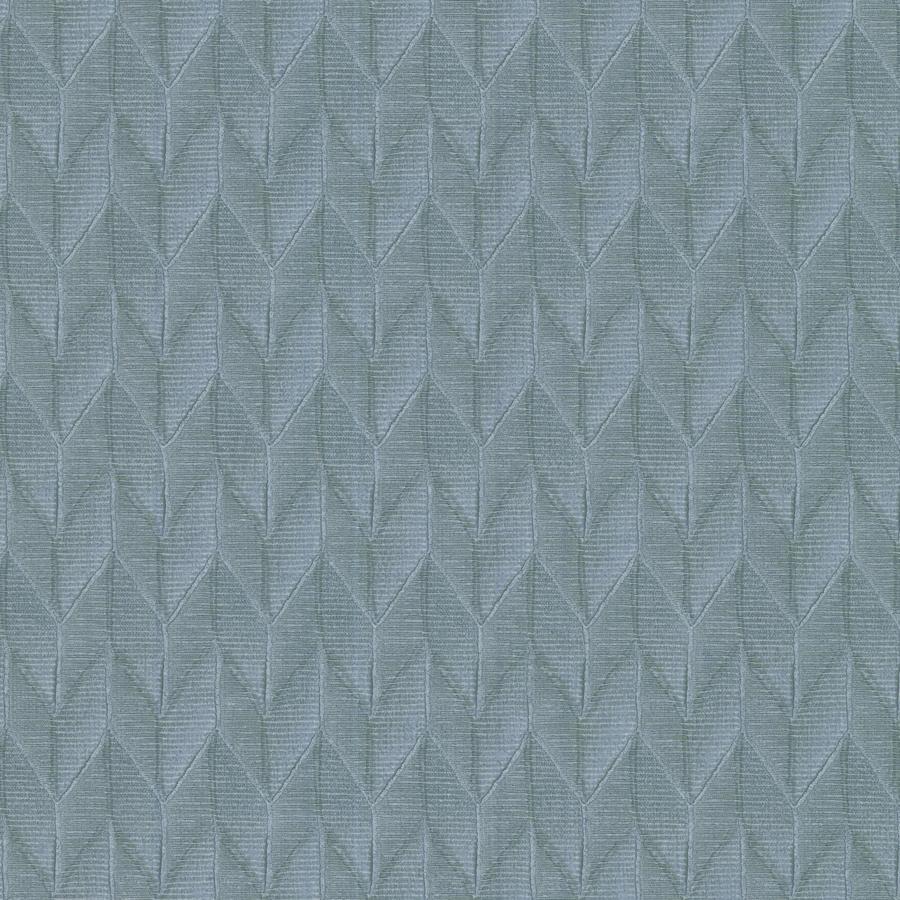 Sample - W4349-52 | Sestriere Wp, Blue Chevron - Kravet Couture Wallpaper - W4349.52.0
