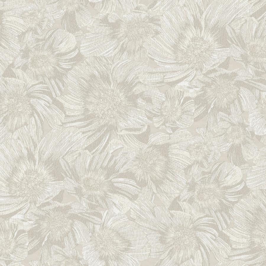 Sample - W4350-1611 | Anemoni Wp, Grey Botanical - Kravet Couture Wallpaper - W4350.1611.0