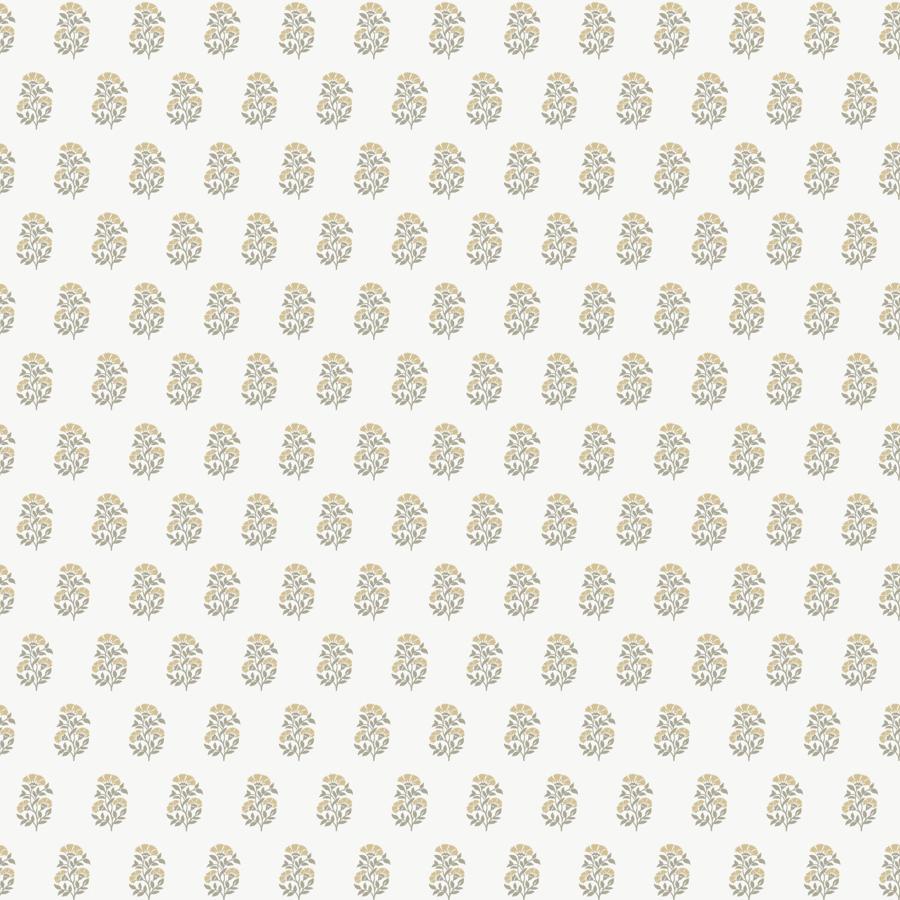 Sample - W4489-11 | Kravet Design, Beige Botanical - Kravet Design Wallpaper - W4489.11.0