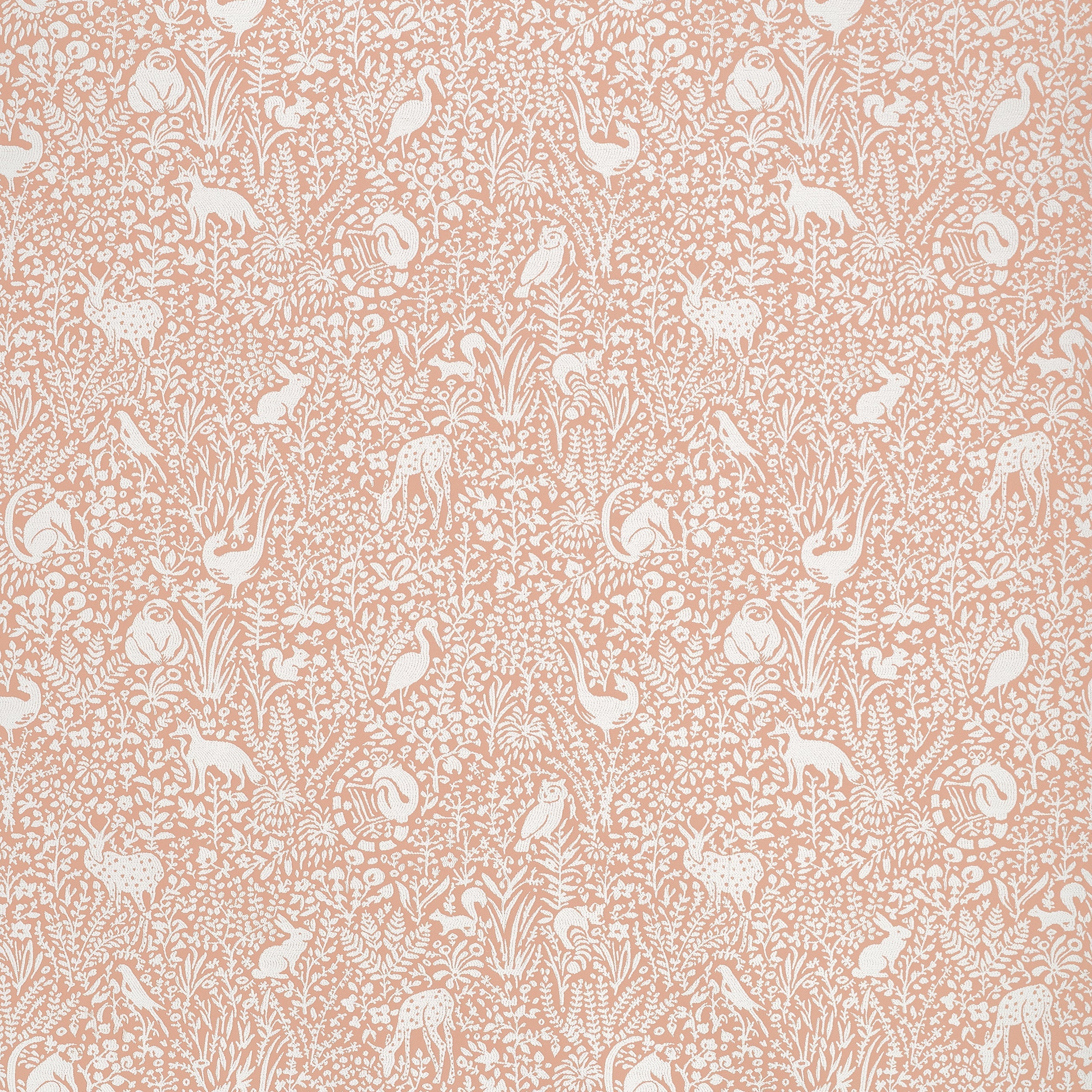 Sample - W711110 Acadia, Kindred, Apricot - Thibaut Fabric