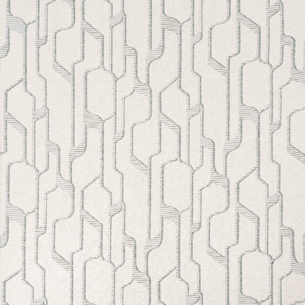 Sample - W724487 Yutori Fabric Book, Metro, Celadon - Thibaut Fabric