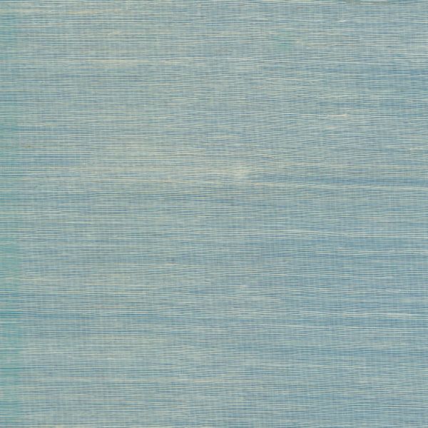 Sample - Ygl7086 | Natural Palette Resource, Maguey Sisal Vanilla Turquoise - Ronald Redding Wallpaper