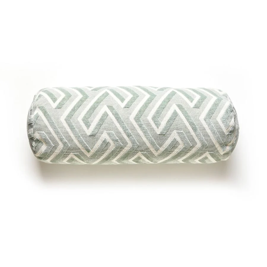 SCMAZE7PILL0002 | Maze Velvet, Harbor - Scalamandre Pillows