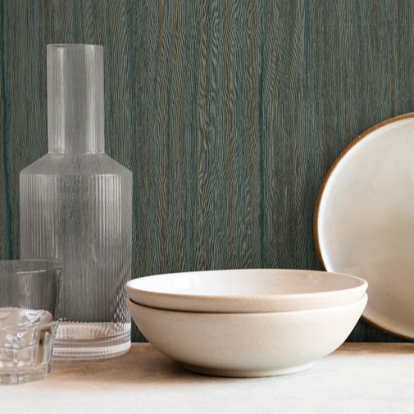Si25715 | Signature Textures 3, Wistman Stripe Teal - York Wallpaper - Image 3