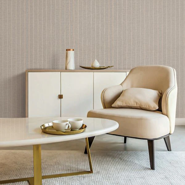 Si26124 | Signature Textures 3, Cording Stripe Smoke - York Wallpaper - Image 2
