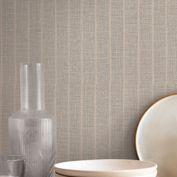 Si26124 | Signature Textures 3, Cording Stripe Smoke - York Wallpaper - Image 3
