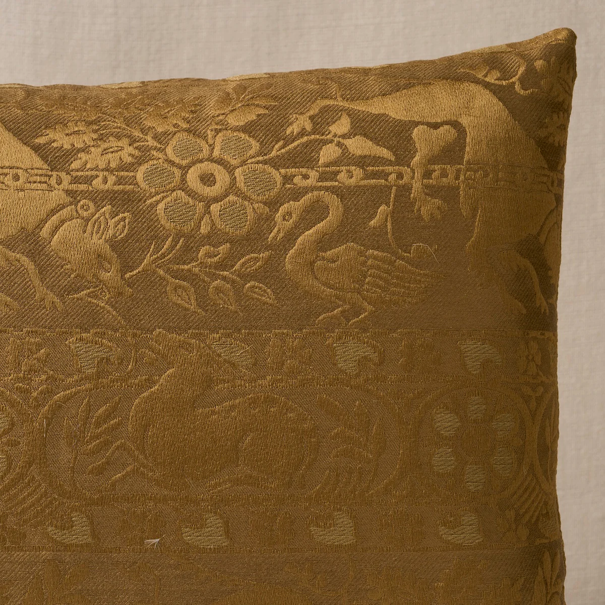 So8312215 | Animali Pillow, Bronze - Schumacher Pillows - Image 2