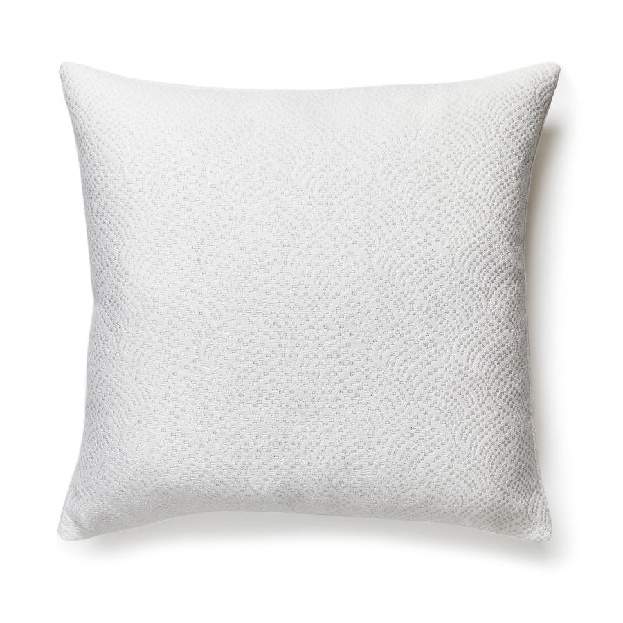 SUPLAYGPILL0001 | Playa Grande Outdoor, White - Scalamandre Pillows