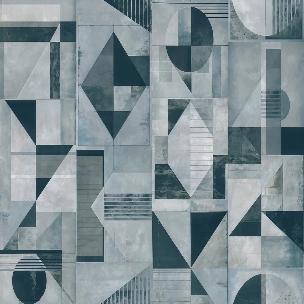 TM24432 | Galaxy Mural, Graphite and Mineral - Thibaut Wallpaper