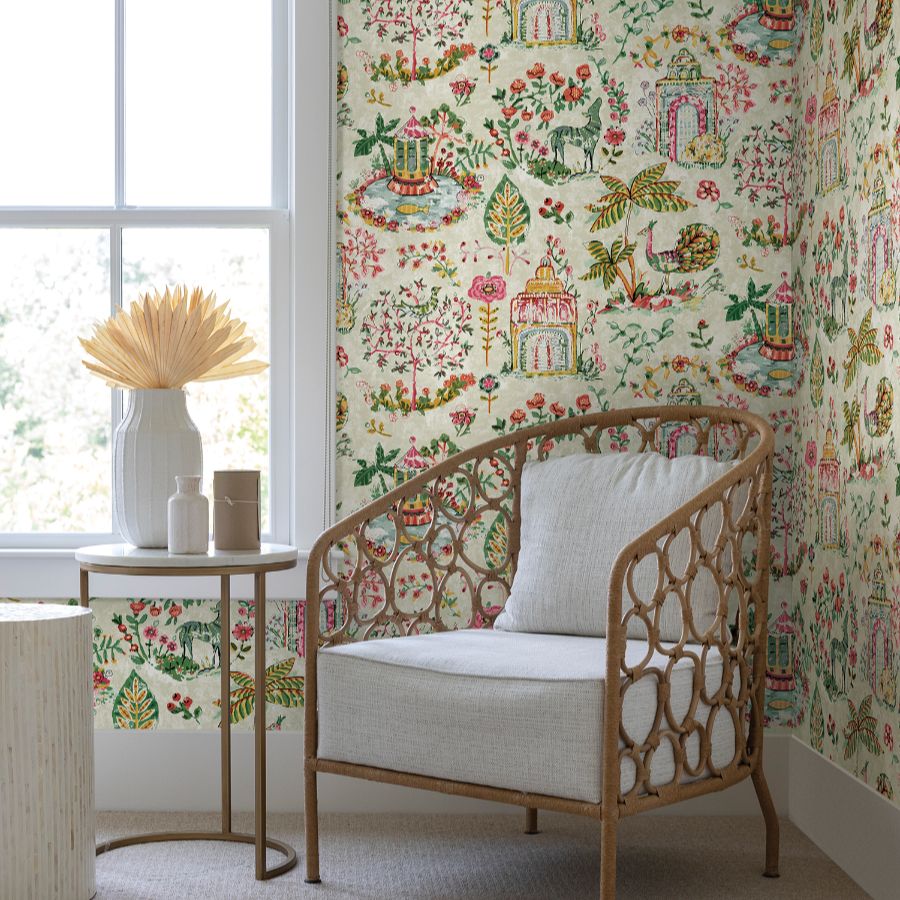 Vp1401 | Jardin, Parc Multicolor Garden Dreams - Antonina Vella Wallpaper - Image 2