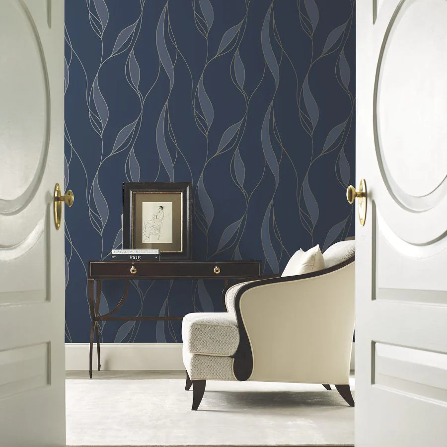Vr1548 | Caviar, Society Hill - Ronald Redding Wallpaper - Image 2