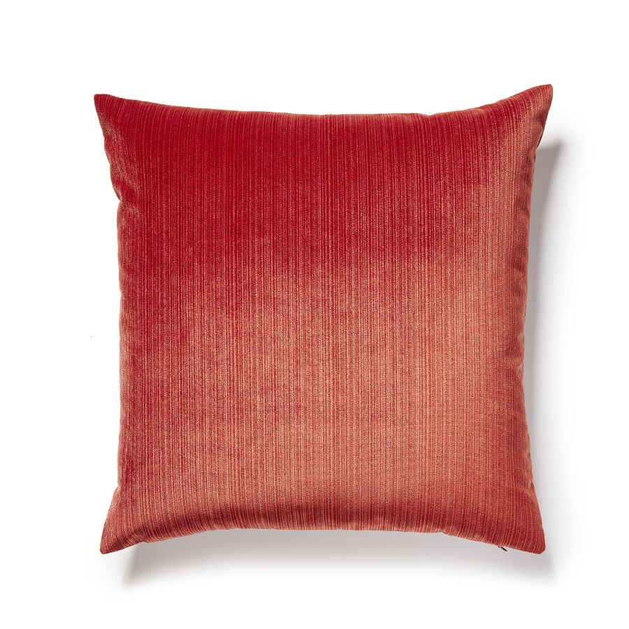 VWSTRIEPILL0020 | Strie Velvet, Creole - Scalamandre Pillows