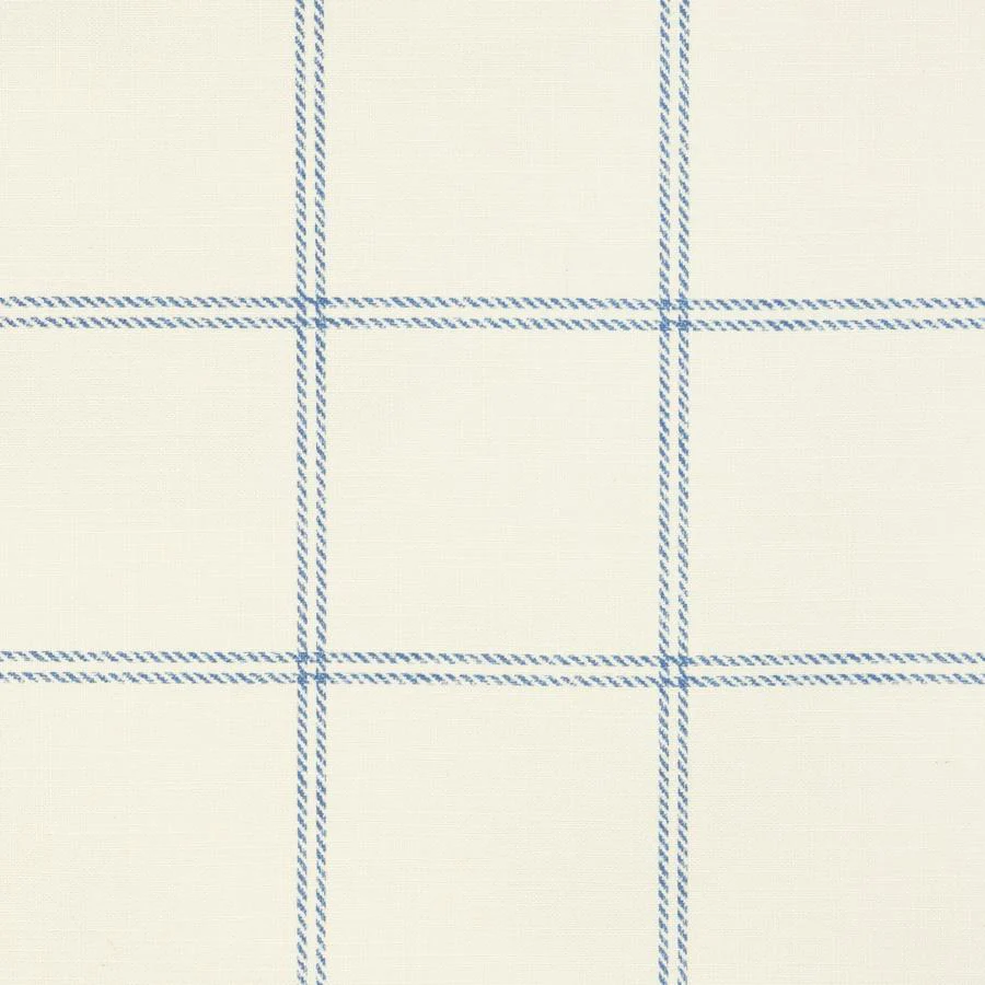 W4368-5 | Kravet Design, Blue Plaid - Kravet Design Wallpaper - W4368.5.0