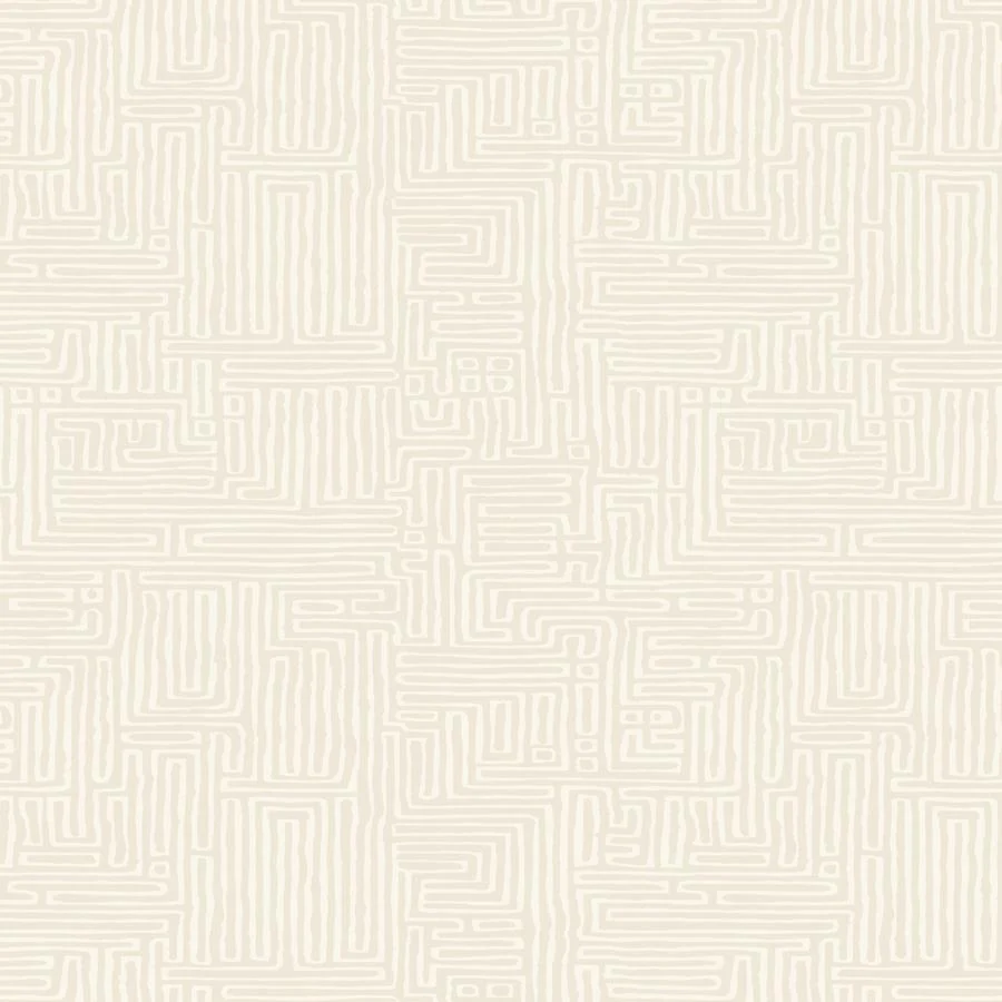 W4410-16 | Kravet Design, Beige Geometric - Kravet Design Wallpaper - W4410.16.0