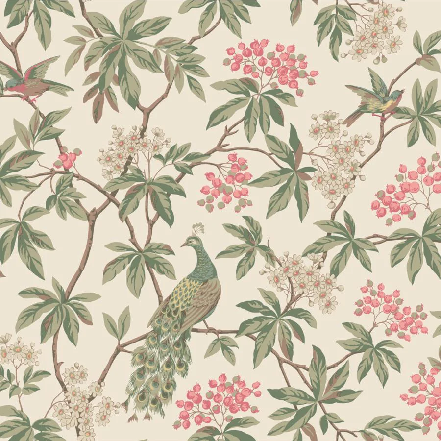 W4413-73 | Kravet Design, Multi Color Botanical - Kravet Design Wallpaper - W4413.73.0