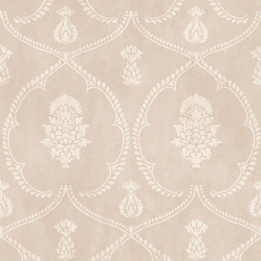 W4414-17 | Kravet Design, Pink Damask - Kravet Design Wallpaper - W4414.17.0